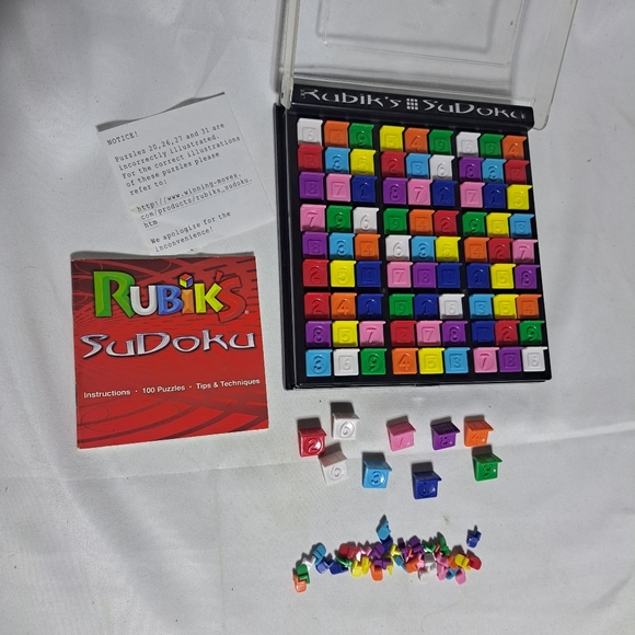 Other - Rubiks Sudoku Travel Puzzle Game